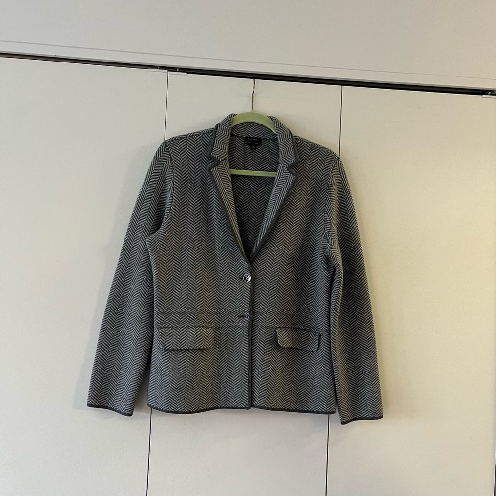 Sweater blazer by Talbots